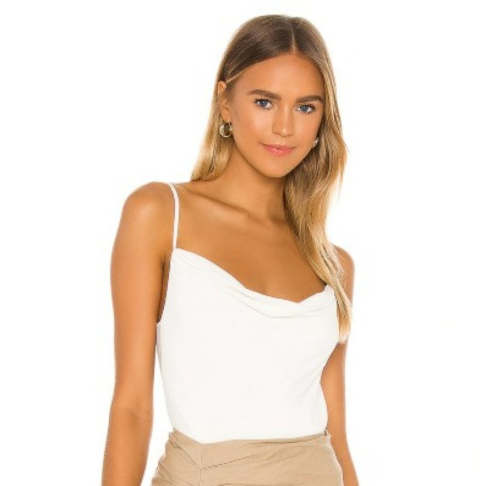 Lovers + Friends White tank blouse top